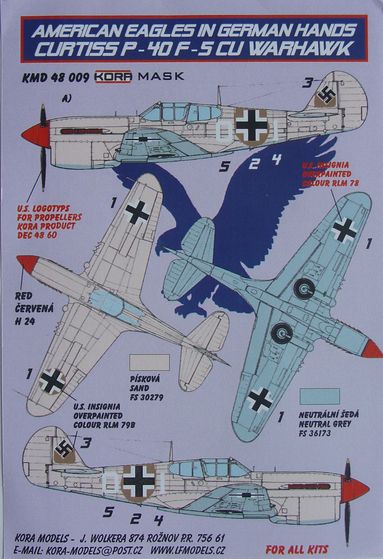 P-40F-5 Warhawk Luftwaffe